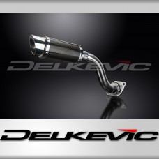 HONDA VFR750 1990-1993 Echappement HAUT Silencieux 200mm Rond Carbone PISTE