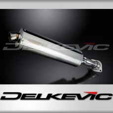 HONDA VFR750 1990-1993 Echappement Silencieux 450mm Ovale Inox