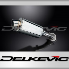 HONDA VFR750 1990-1993 Echappement Silencieux 225mm Ovale Inox PISTE