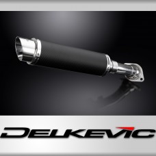 Honda VFR750 1990-1993 Echappement KIT-Silencieux 350mm Rond Carbone