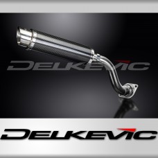 HONDA VFR750 1990-1993 Echappement HAUT Silencieux 350mm Rond Carbone