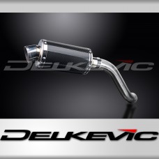 HONDA VFR750 1994-1997 Echappement HAUT Silencieux 225mm Ovale Carbone PISTE