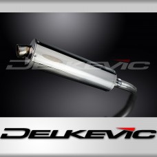 SUZUKI GSXR750 2011-2016 L1-L6 Echappement Silencieux 450mm Ovale Inox