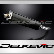 SUZUKI GSX-S750 GSR750 2011-2019 Echappement Silencieux 450mm Ovale Carbone