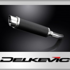 Suzuki GSX-S750 GSR750 2011-2019 Echappement KIT-Silencieux 350mm Rond Carbone