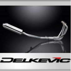 SUZUKI GSX750 1998-2002 Echappement Complet 4-1 Silencieux 320mm Tri-Ovale Inox 