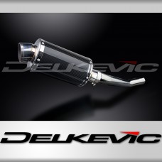 SUZUKI GSX750 1998-2002 Echappement Silencieux 225mm Ovale Carbone PISTE