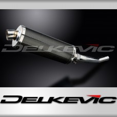 SUZUKI GSX750 1998-2002 Echappement Silencieux 350mm Ovale Carbone