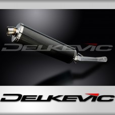 SUZUKI GSX600 F 1997-2006 Echappement Silencieux 450mm Ovale Carbone