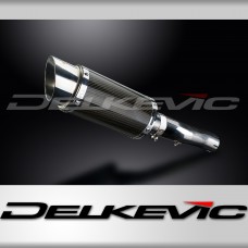 HONDA CB600F HORNET 07-13 Echappement Silencieux 200mm Rond Carbone (PISTE)