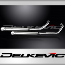 SUZUKI VL800 INTRUDER 2001-2016 Echappement Complet 2-2 550mm CUSTOM SLASHCUT