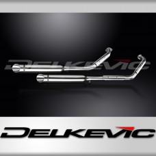 Suzuki VL800 Intruder 01-16 Echappement Complet Silencieux 410mm Coupe Oblique