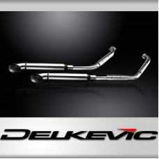 SUZUKI VL800 INTRUDER 2001-2016 Echappement Complet 2-2 Inox Custom410mm TurnOut