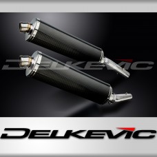 APRILIA RSV1000 R FACTORY 04-10 Echappement Silencieux 450mm Ovale Carbone