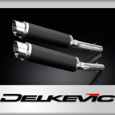 Aprilia RSV1000R Factory 2004-2010 Echappement KIT-Silencieux 350mm Rond Carbone