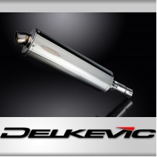 KYMCO XCITING 400i 2014-2017 Echappement Silencieux 450mm Ovale Inox