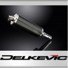 KYMCO XCITING 400i 2014-2017 Echappement Silencieux 350mm Ovale Carbone