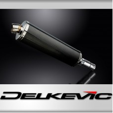 KYMCO XCITING 400i 2014-2017 Echappement Silencieux 450mm Ovale Carbone