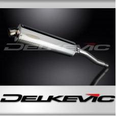 HONDA XRV750 AFRICA TWIN 1993-2003 Echappement Silencieux 450mm Ovale Inox