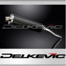 HONDA XRV750 AFRICA TWIN 1993-2003 Echappement Silencieux 450mm Ovale Carbone