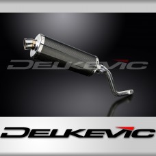 HONDA XR125L 2003-2010 Echappement Silencieux 350mm Ovale Carbone