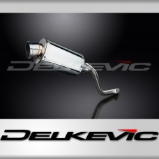 HONDA XR125L 2003-2010 Echappement Silencieux 225mm Ovale Inox PISTE