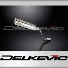 HONDA XR125L 2003-2010 Echappement Silencieux 200mm Rond Inox (PISTE)