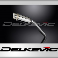 HONDA XL600V TRANSALP 1987-2000 Echappement Silencieux 200mm Rond Inox PISTE