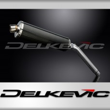 HONDA XL600V TRANSALP 1987-2000 Echappement Silencieux 450mm Ovale Carbone