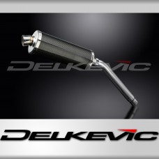 HONDA XL600V TRANSALP 1987-2000 Echappement Silencieux 350mm Ovale Carbone