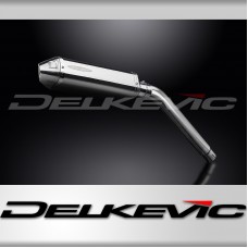 HONDA XL600V TRANSALP 1987-2000 Echappement Silencieux 320mm Tri-Ovale Inox