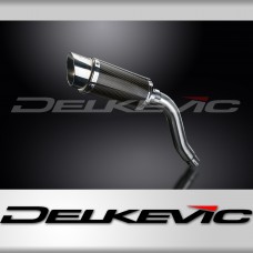 HONDA XL650V TRANSALP 2000-2008  Echappement Silencieux 200mm RondCarbonePISTE