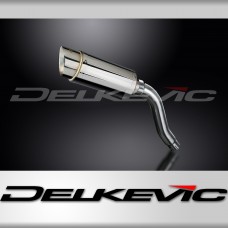 HONDA XL650V TRANSALP 2000-2008 Echappement Silencieux 200mm Rond Inox PISTE