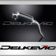 HONDA XL650V TRANSALP 2000-2008 Echappement Silencieux 225mm Ovale Carbone PISTE