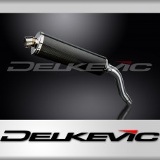 HONDA XL650V TRANSALP 2000-2008 Echappement Silencieux 450mm Ovale Carbone