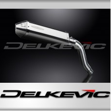 HONDA XL650V TRANSALP 2000-2008 Echappement Silencieux 320mm Tri-Ovale Inox