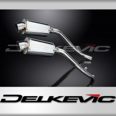 HONDA XL1000V Varadero 1999-2014 Echappement Silencieux 2x225 Ovale Inox PISTE