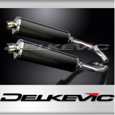 HONDA VTR1000 SP1 2000-2001 Echappement Silencieux 450mm Ovale Carbone