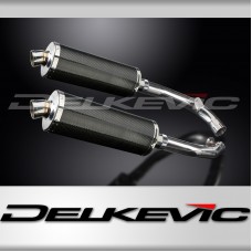 HONDA VTR1000 SP1 2000-2001 Echappement Silencieux 350mm Ovale Carbone