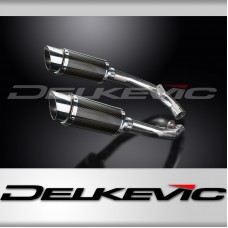 HONDA VTR1000 SP1 2000-2001 Echappement Silencieux 2x 200mm Rond Carbone PISTE