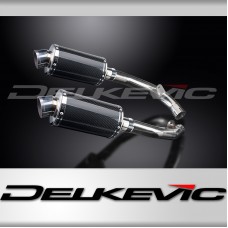 HONDA VTR1000 SP1 2000-2001 Echappement Silencieux 2x225mm Ovale Carbone PISTE