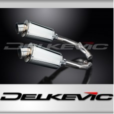 HONDA VTR1000 SP1 2000-2001 Echappement Silencieux 2x225mm Ovale Inox PISTE