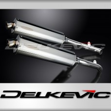 HONDA VTR1000 SP2 2002-2010 Echappement Silencieux 450mm Ovale Inox