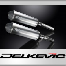 DUCATI MONSTER 620-695-800 2002-2008 Echappement Silencieux 343mm X-Ovale TITANE