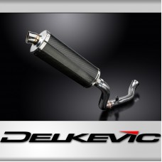 KTM 690 DUKE 2017-2018 Echappement DECAT Silencieux 350mm Ovale Carbone
