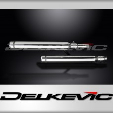 HONDA VT1100C2 2000-2007 Echappement CUSTOM Silencieux 550mm BULLNOSE