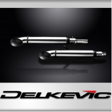 HONDA VT1100C2 2000-2007 Echappement Silencieux Custom 410mm TURNOUT