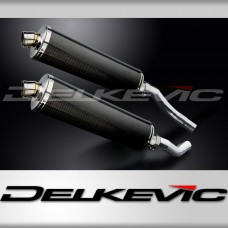 HONDA ST1300 ABS PAN EUROPEAN 2002-2017 Echappement Silencieux 450 Ovale Carbone