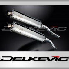 HONDA ST1300 ABS PAN EUROPEAN 2002-2017 Echappement Silencieux 450mm Ovale Inox