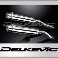 HONDA ST1300 ABS PAN EUROPEAN 2002-2017 Echappement Silencieux 350mm Rond Inox